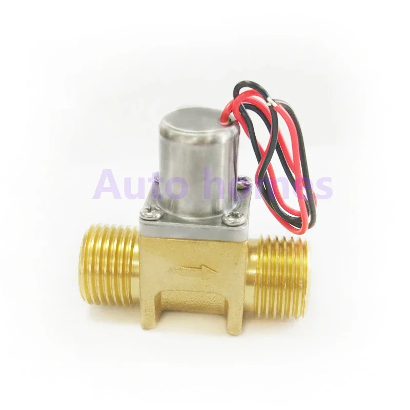 النحاس G1/2 بوصة مصغرة التعريفي الأدوات الصحية ثنائي الاستقرار التحكم في المياه نبض الملف اللولبي صمام توفير الطاقة صمام 211B 211C