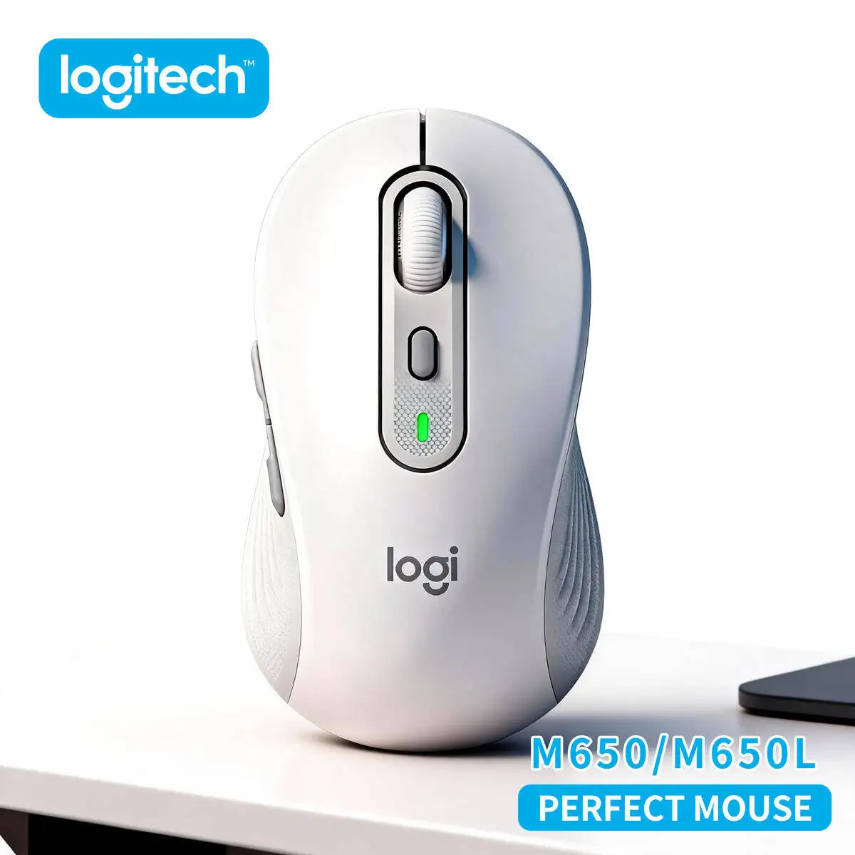 

Logitech M650/M650L Wireless Mouse Silent Click Bluetooth 2.4G for PC Laptop Home Office