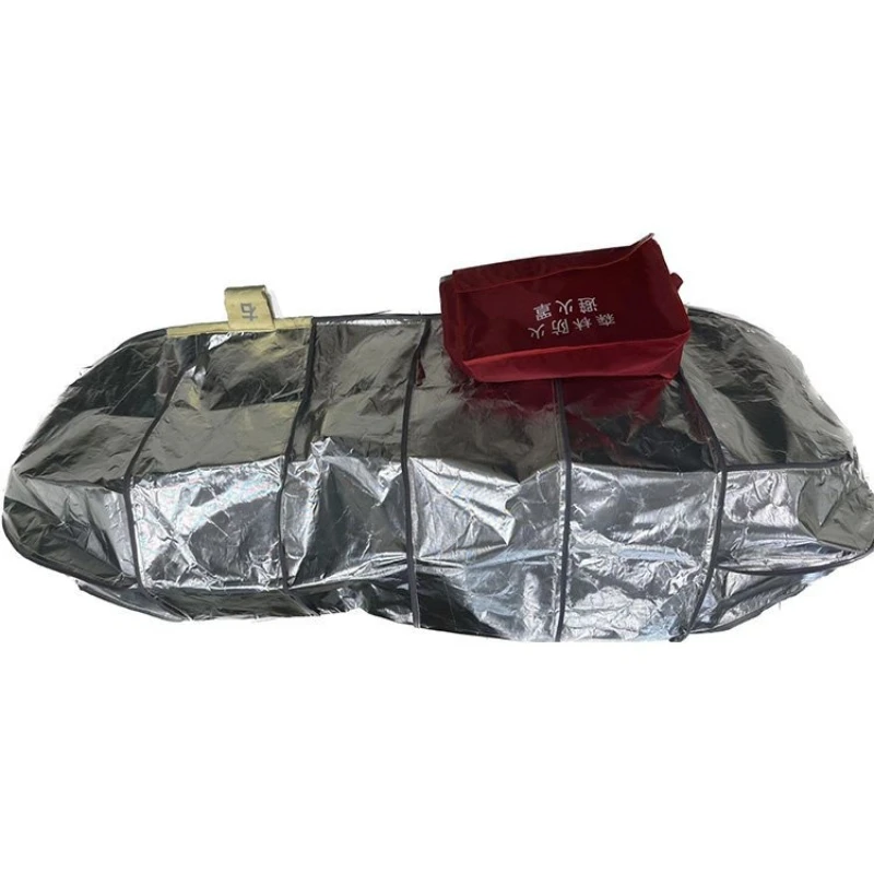 Forest fire escape fire shelter fire rescue flame retardant heat shield self-rescue tinfoil