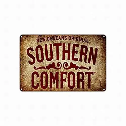 1pcs,Kalynvi New Tin Sign New Orleans Original Southern Comfort Safety Aluminum Metal Sign for Wall Decor