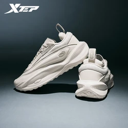 Xtep Star Fall For Women 2024 Winter Vintage Rebound Soft Leisure Durability Support Training Sneakers 876418320007