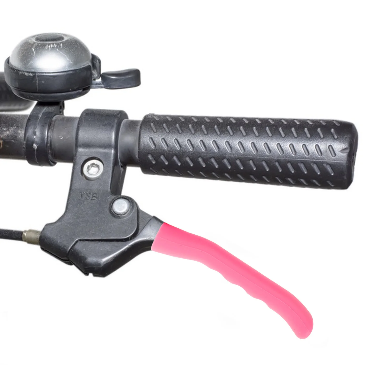 1Pair Bike Brake Grip Covers Silicone Handlebar Protectors Sweat Absorption Vibration Reduction Road Mountain Bike Supplies