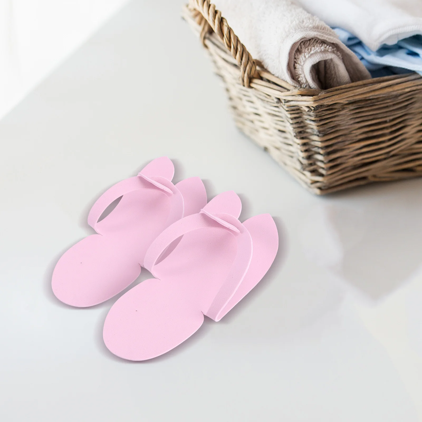 12 زوجًا من شباشب إيفا للاستعمال مرة واحدة للباديكير وصالونات الأظافر وصالونات التجميل والمنتجعات الصحية للاستخدام المنزلي خفيف الوزن ومريح