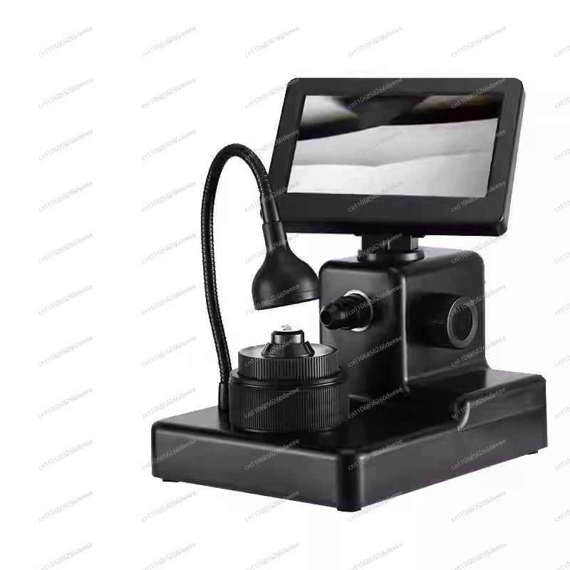 1000X Digital Diamond Girdle Viewer Microscope Camera with 4.3 Inch LCD Screen Diamond Inscription Observer