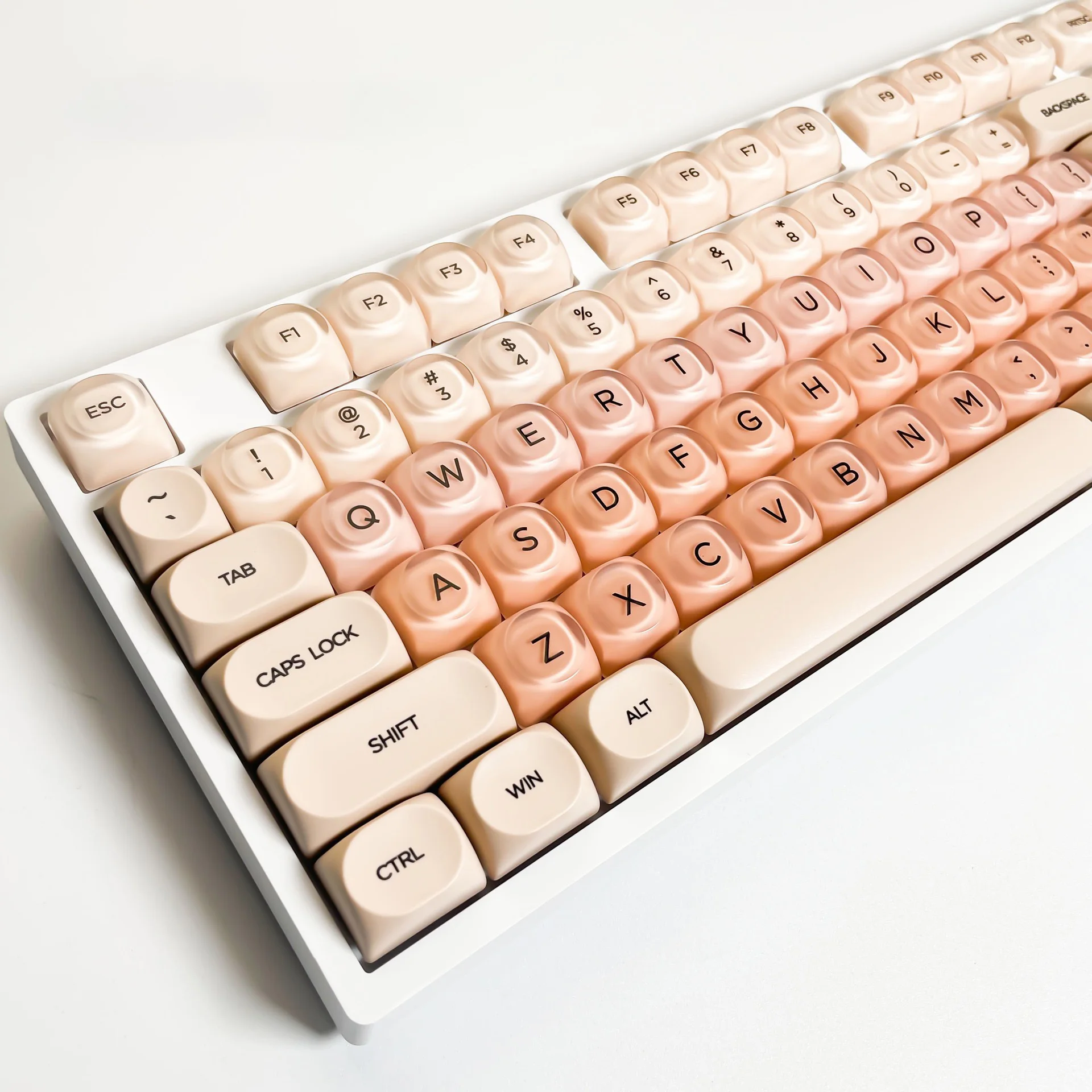 liquid foundation theme Keycaps HOA Profile PBT Double Shot Keycap For Mx Switch Mechanical Keyboard ISO Enter Custom Key Caps