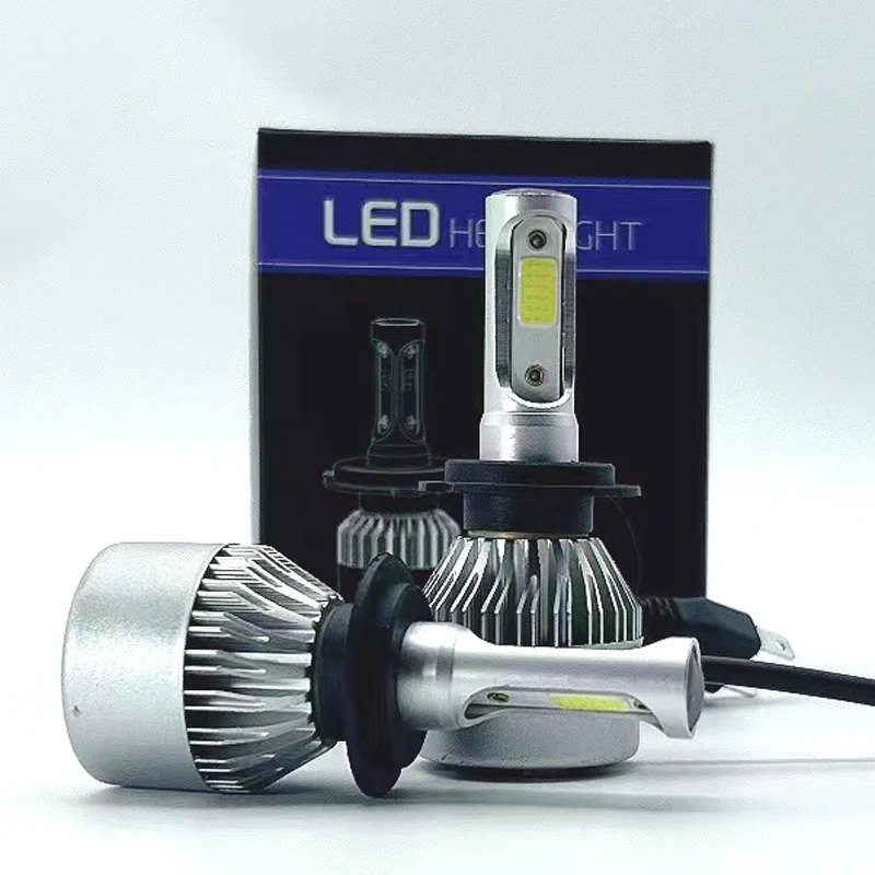 

2 Pieces LED H1 H3 H7 H4 H11 H8 H9 9005 HB3 9006 HB4 9004 880 881 9007 9012 9008/H13 S2 Car Headlight Bulb Fog Light 72W 8000LM