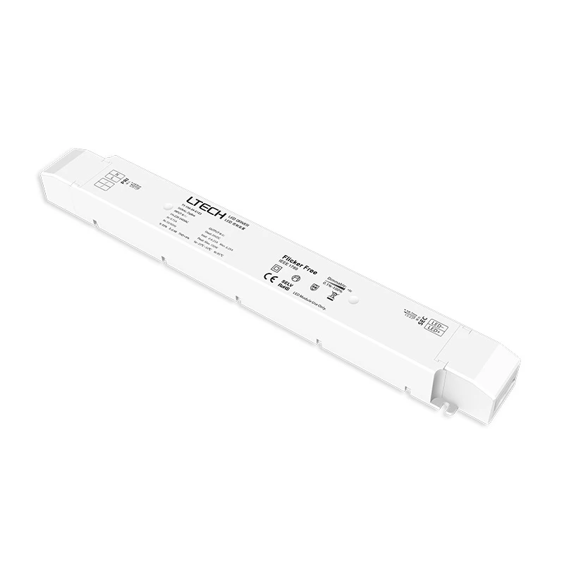 150W 24V Tuya Zigbee CV stałe napięcie przestrajalny biały sterownik LED Dim & CT LTECH 220-240V wejście bezprzewodowe transformator oświetleniowy