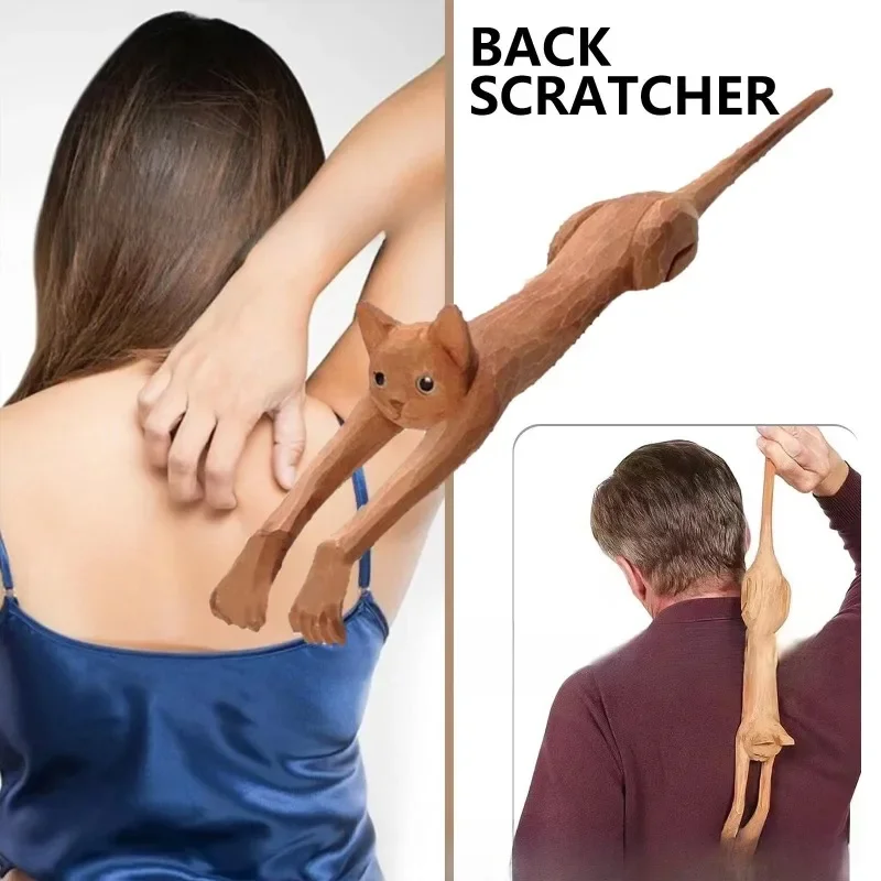Cross-border new cat-shaped scratcher, back scratching massage