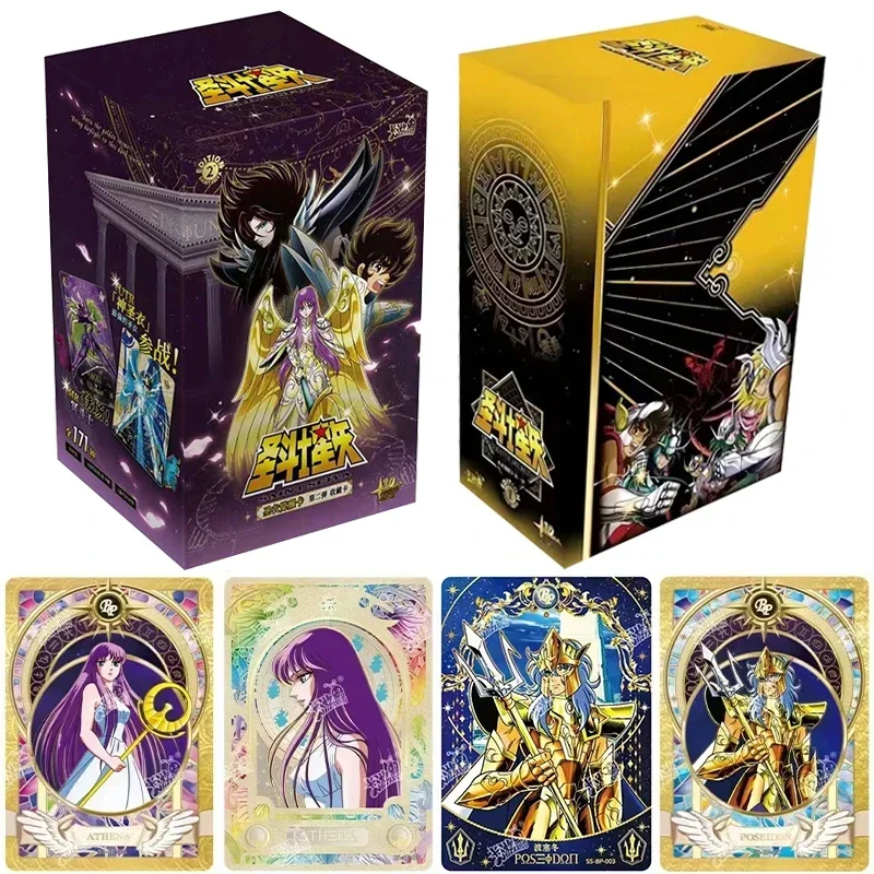 

KAYOU New Saint Seiya Card Saint Cloth Awakening Anime Card Limited Saori Kido SE BP Cards Gold Saint Seiya Rare Collection Card