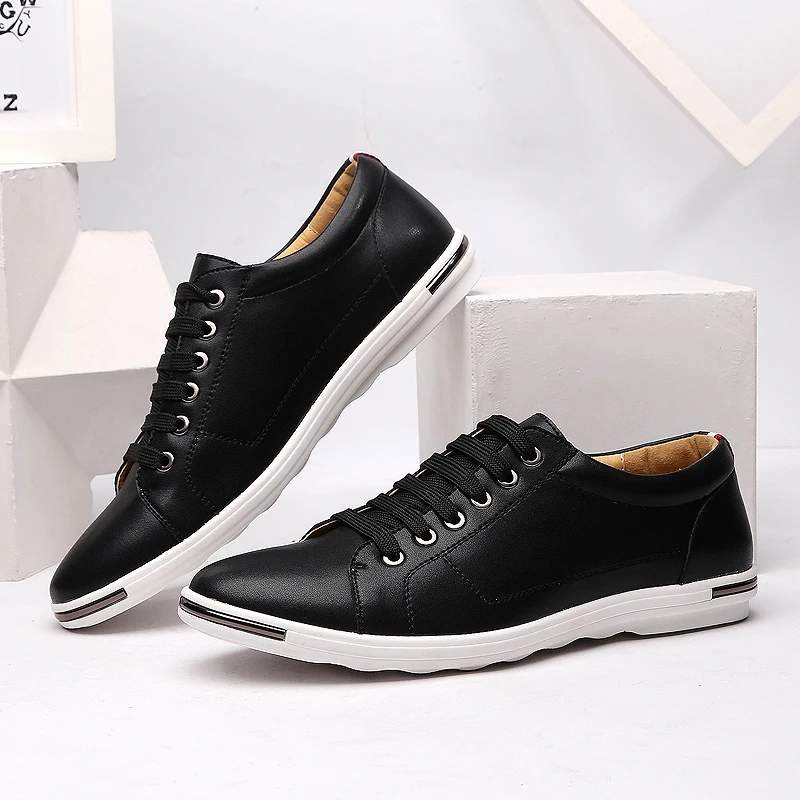 

Men's Plus Size 47 and 48 Fashionable Lace Up Casual Shoes Student Board Shoes Foreign Trade Shoes Versatile and Durable