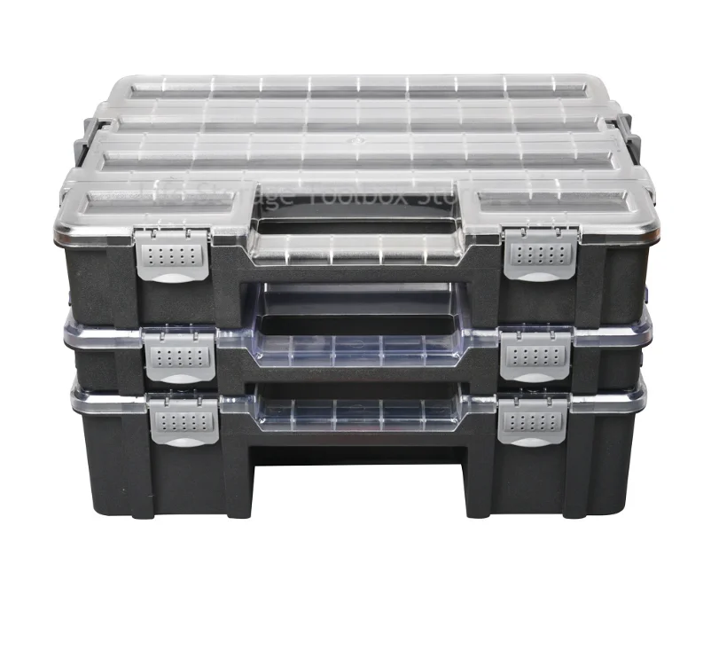 

Hardware Toolbox Stacked Tool Box Plastic Tool Box Screw Storage Box Fishing Tackle Box Multifunctional Tool Storage Box