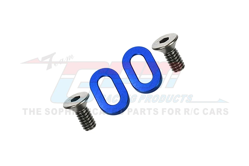 Arandela ovalada de aluminio GPM para caja de cambios para motocicleta KYOSHO 1/8 NSR500