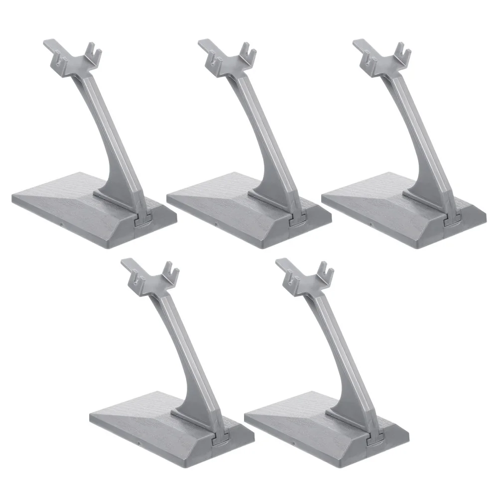 5 Pcs Aircraft Model Stand Airplane Display Shelf Support Base Holder Monitor Car Rack for Plastic Storage Desk