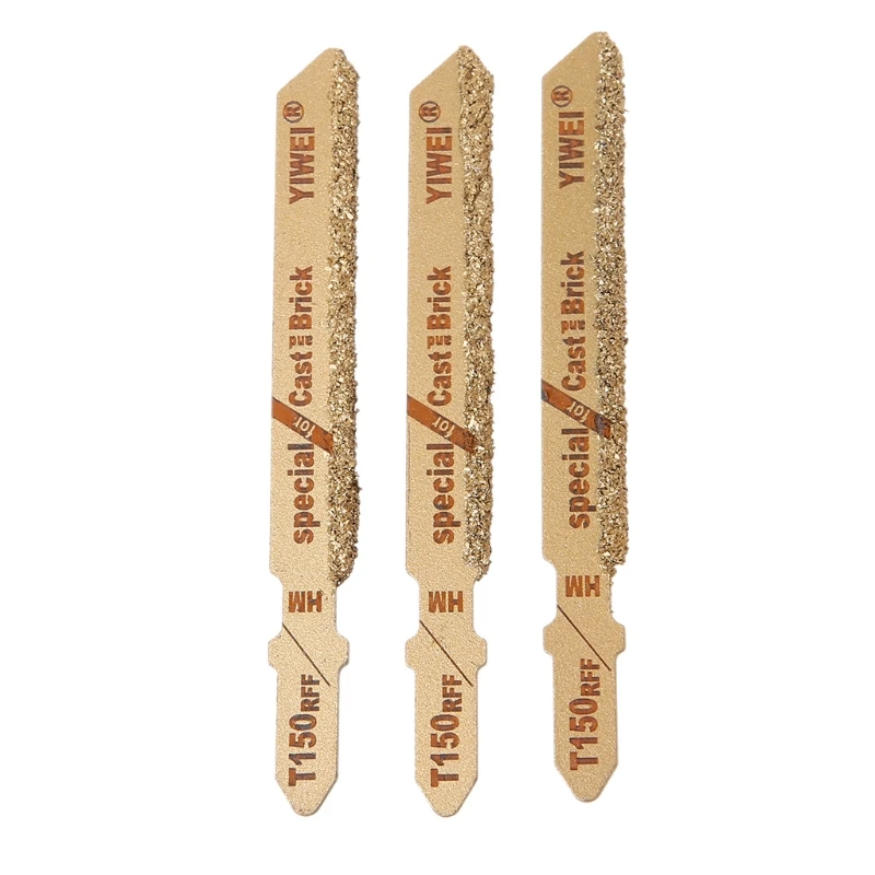 Nuevo Cuchillas rompecabezas con en 3 uds., 3 "T150, grano carburo, 50 corte