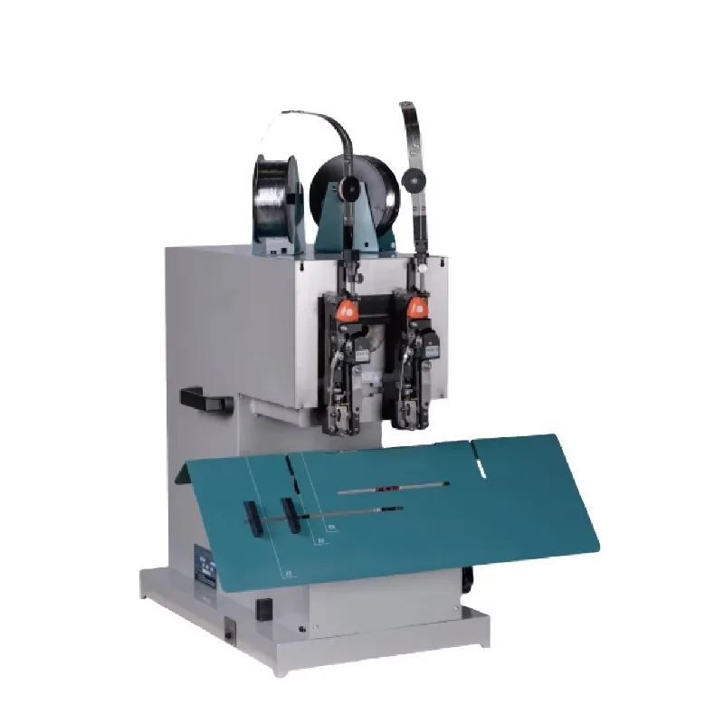 Double Heads Desktop Electric Stapler Machine A3 Binding Machine DX-8703H