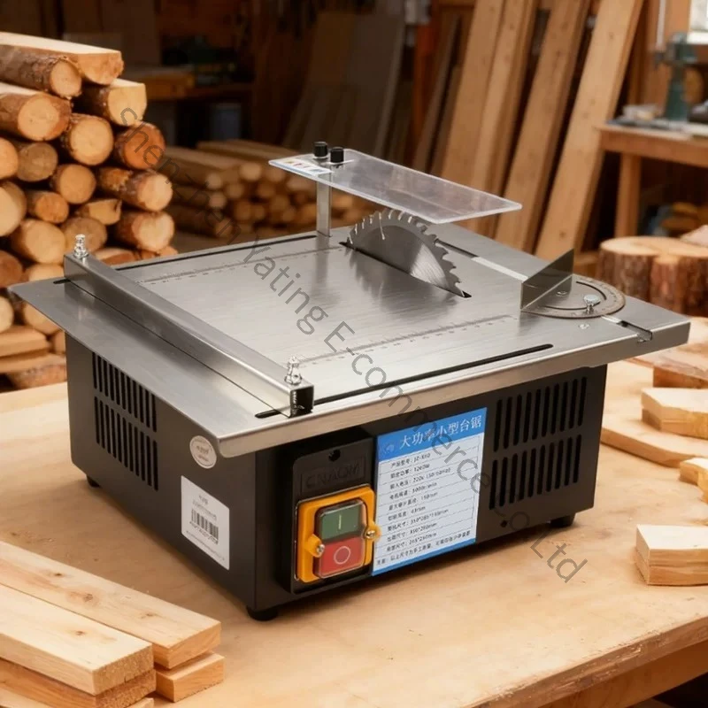 Woodworking Decoration Small Table Saw Aluminum Alloy Cutting Acrylic PVC Bone Small Household Table Saw