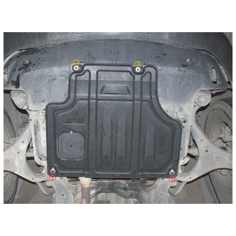 Lega di qualità superiore sotto la protezione del motore Parafango Bordo Splash Shield Fango Parafango Piastra Pannello per Hyundai Tucson 2008-2014 2.0L