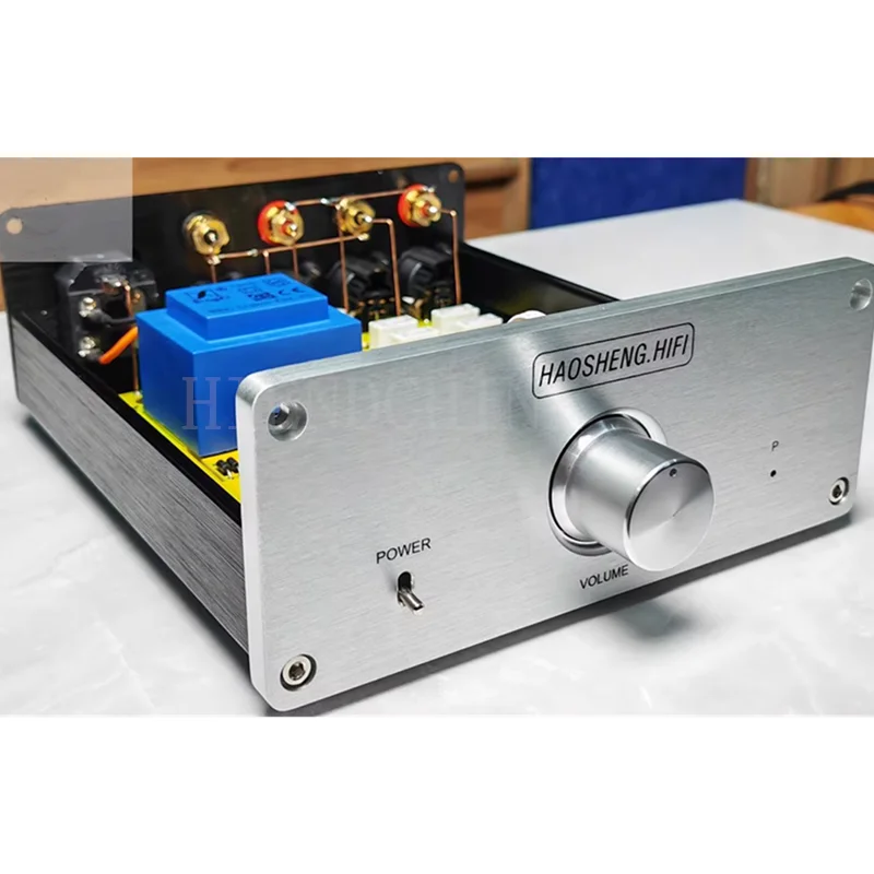 YSH-01 Advanced Relay Fader/Balance Potentiometer/Balance Pre Amplifier/Passive Pre Amp RCA To XLR Knob (Selective)