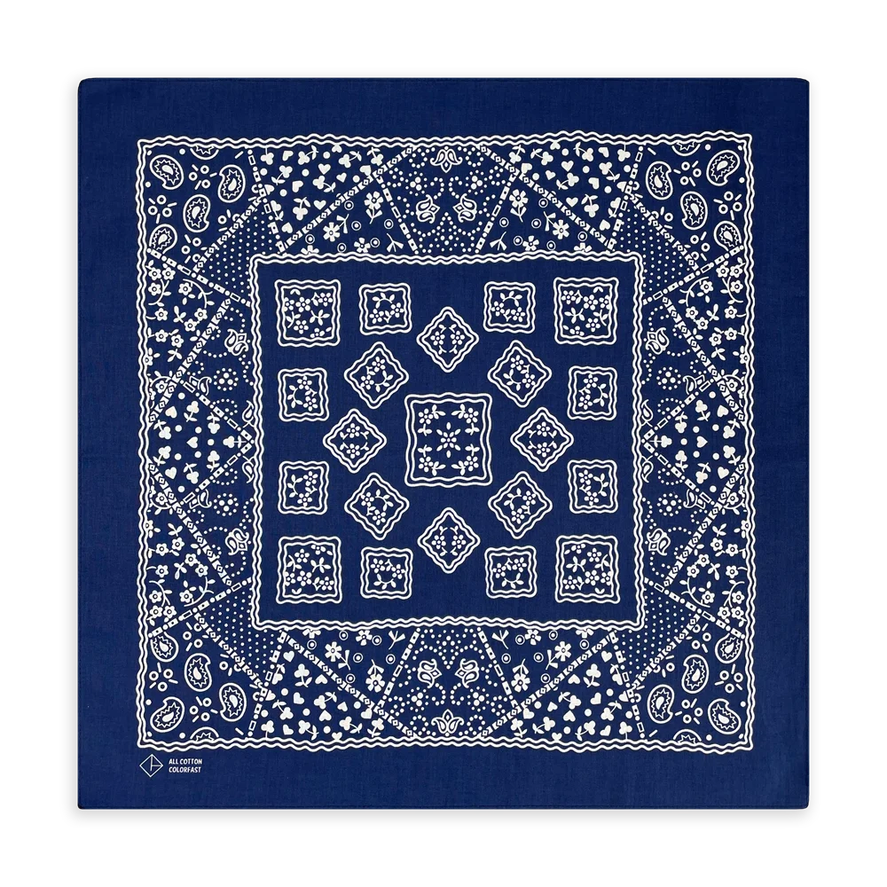 Green Cotton Square Bandana Scarf High Quality New Design Hip Hop Scarf Print Headband Paisley Gifts For Men/Boys/Girls