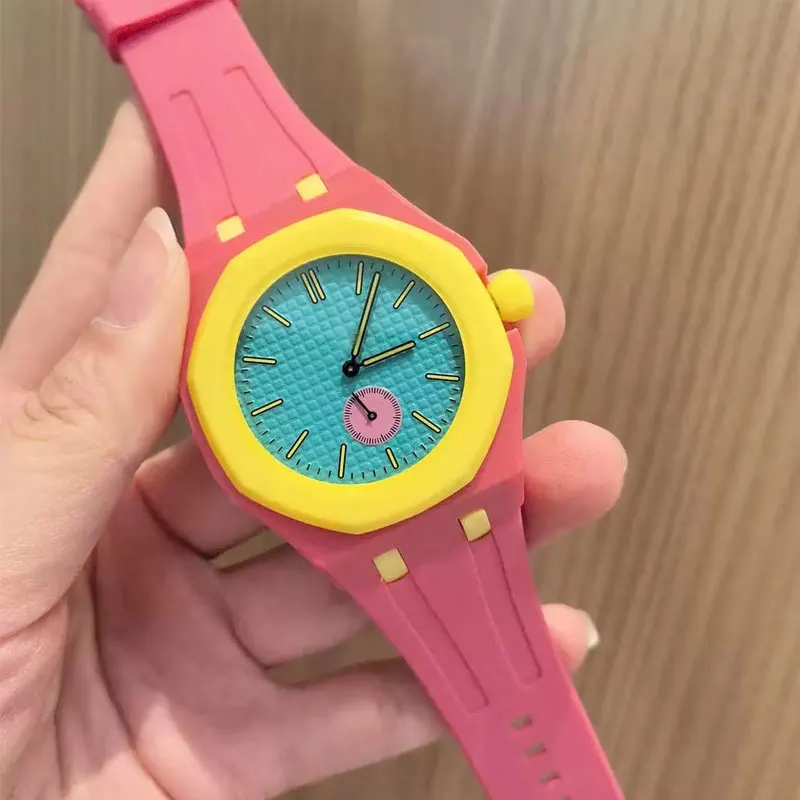 2 IN 1 PC Case+Silicone Strap For Swatch X AP Royal Pop Pocket Watch Changer To Wristwatch Integrated Modification Accessories