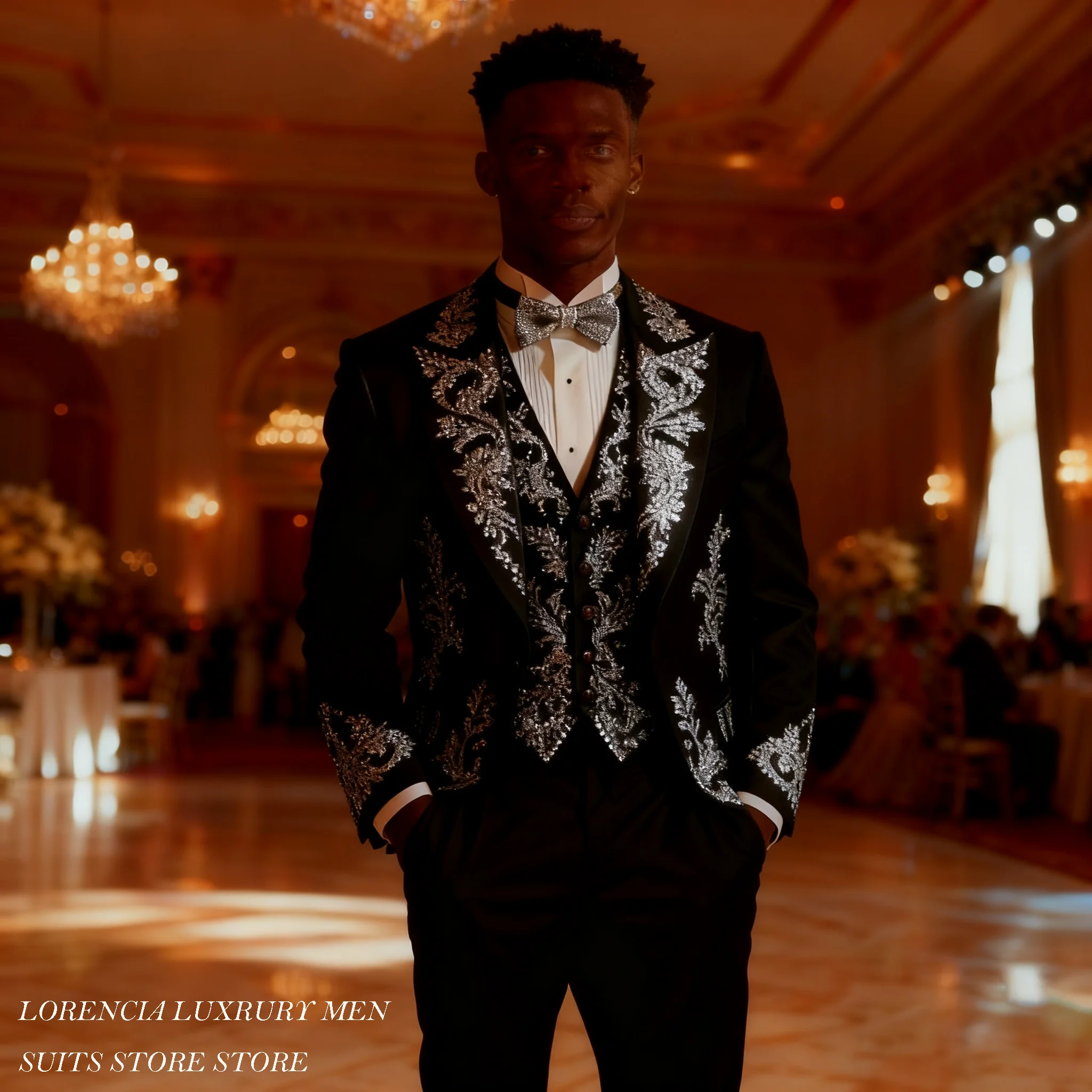 

Африканский красивый ромбовидный дизайн, мужские костюмы, модные свадебные смокинги по индивидуальному заказу, тонкие Ropa hombre, комплекты из 3 предметов, мужские пиджаки для жениха