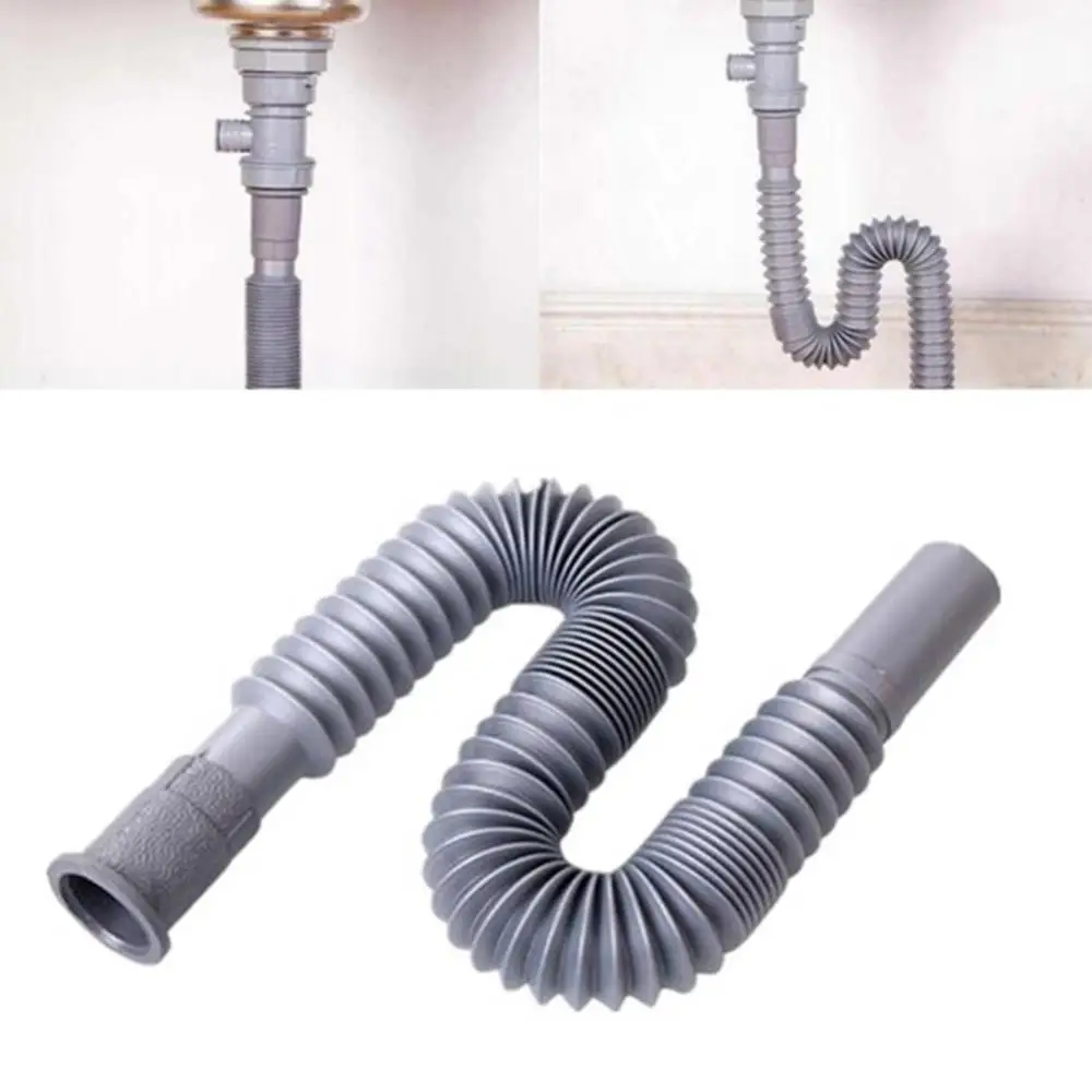 Hose Wash Basin Deodorant Prolong Water Extendable Kitchen Sink Tube Drainage Pipe