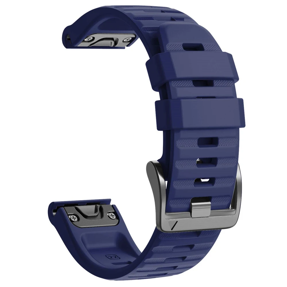 QuickFit 22 26 mm Silikonarmband für Garmin Fenix 8 51 mm E 47 mm 7X 7 6X Epix Pro Instinct 3 2X Forerunner 970 965 955 Uhrenarmband