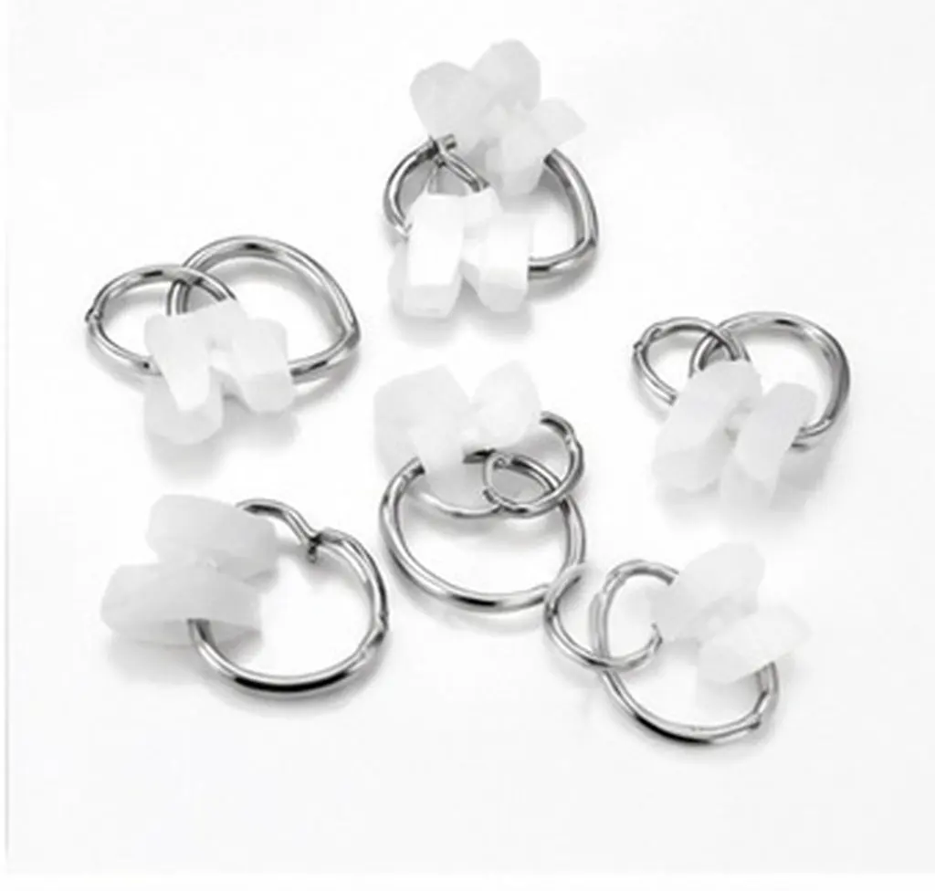 100Pcs Camper Curtain Hooks Track Gliders Rv Shower Bedroom Privacy Clips Window Curtain Accessories Drapery Hooks