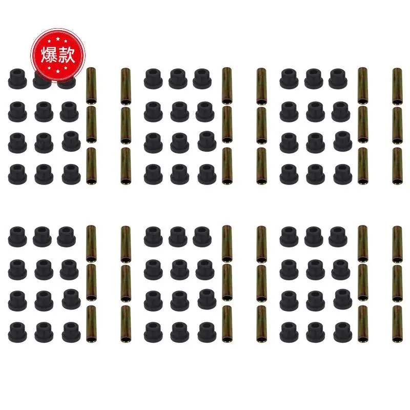 

6 Set For Club Car Bushing Kit, Golf Cart Rear Leaf Spring Bushing Kits For EZGO TXT/Medalist Gas/Electric 1015583