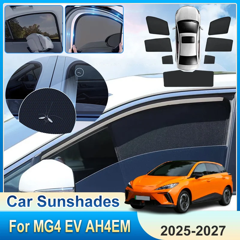 

Car For MG4 EV Accessories MG Urban AH4EM 2025 2026 2027 Sunshades Windshield Heat Insulation Curtains Privacy Windows Visors