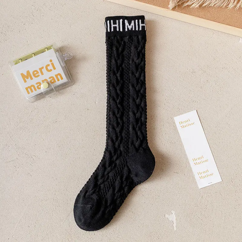 2 pary trójwymiarowych, uniwersalnych, długich skarpet, cienkie, japońskie, retro, wysokie skarpety JK, modne skarpetki do kolan w stylu streetwear, codzienne.