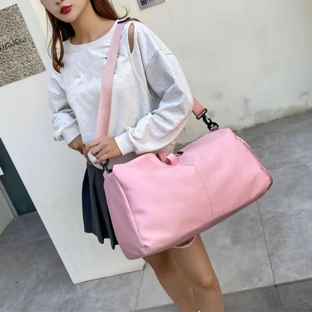 Light Weight Oxford Carry On Travel Bag Large Capacity Wet Dry Separation Storage Handbag Waterproof Travel Tote Bag Outdoor