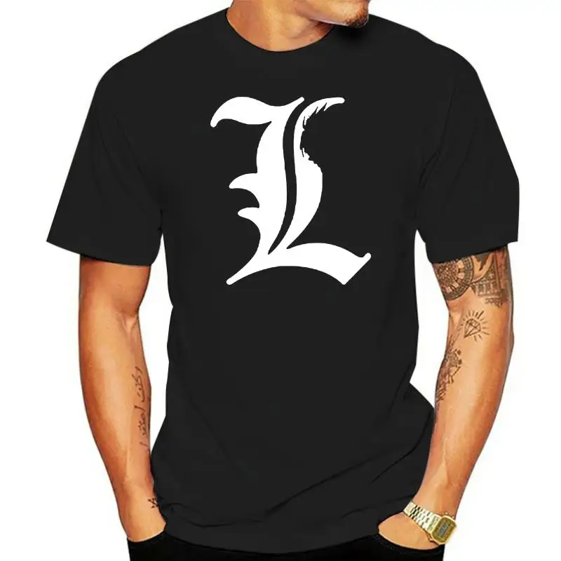 Death Note Inspired T-Shirt, Lawliet, L Best Detective, Anime Fashion Unisex Top 2024 T Shirts For Men Short Sleeve Tee Shirts