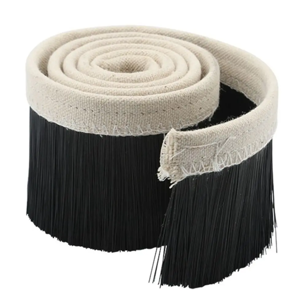 

Nylon Dust Cover Brush Total Length 1M Vacuum Cleaner Parts Engraving Machine Brush Brush Cleaner Black Vacuum Cleaner Parts