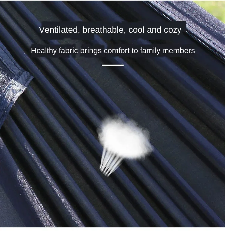 3 in 1 Camping Hammock with Mosquito Mesh Automatic Quick Opening Nylon Hammock Anti-Mosquito hanging Hammock tent for Outdoor