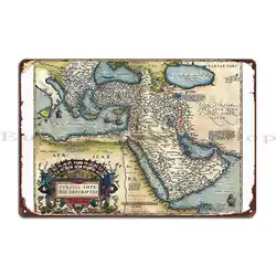 Ottoman Empire 1570 Metal Plaque Poster Printing Decoration Garage Wall Mural Decoration Tin Sign Poster