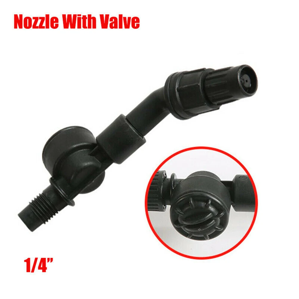 1 Piece 1/4" Thread Adjustable Sprayer Nozzle Garden Watering Sprayer For 3L/5L/8L Backpack Type Sprayers Lance