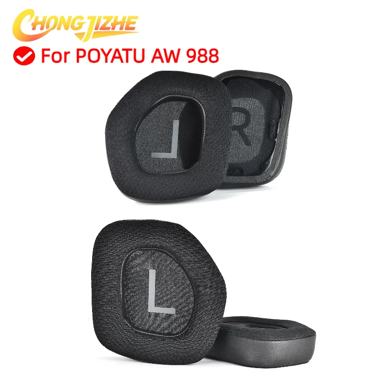 

Replacement Earpads for Alienware AW988 Headphones Mesh / Ice gel / Leather Ear Cushion Pads