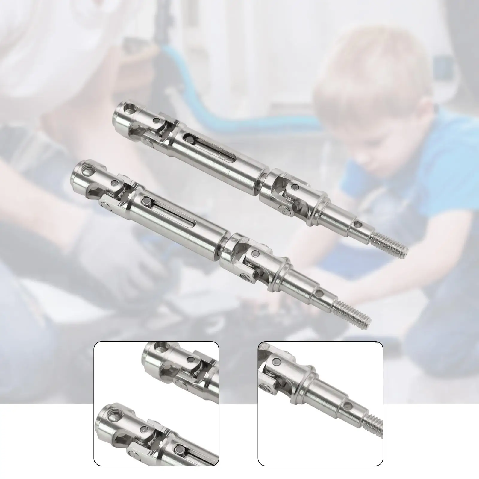 2 قطعة 1/14 RC عمود المحرك الخلفي ترقية RC قطع غيار ملحقات السيارة لطراز 14210 #5