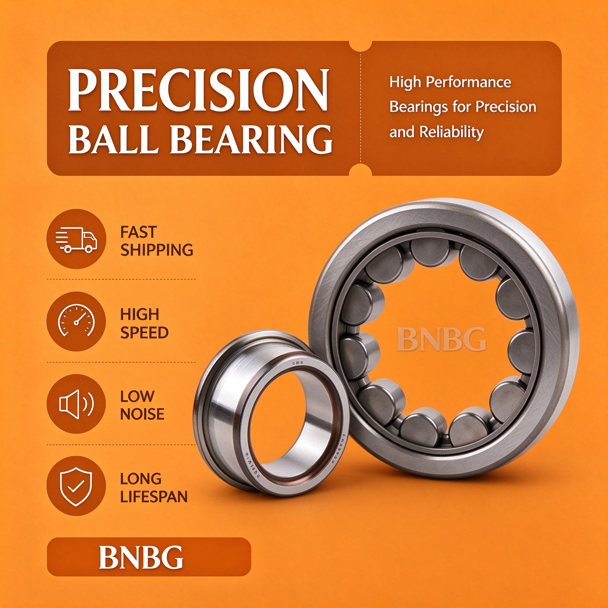 NSK Cylindrical Roller Bearing NJ313 314 315 316 317 318 319 320W EW ET EM  Roller Bearing Machine Tool Bearing Load Bearing