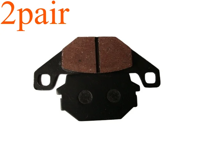 2pair Motorcycle for Gpz250 Gpx400 Brake Pads Spot Versatility Parts for KDX125 90-94 KMX200 88Y-92Y Front Brake Pads