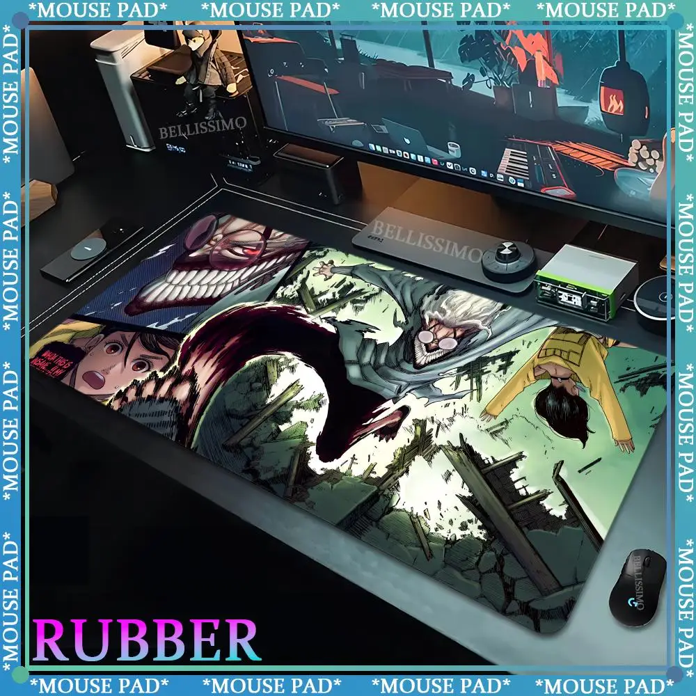 Oversized D_DAN DA DAN anime mouse new pad office accessories computer game keyboard standard pad desk mat lock edge mouse pad