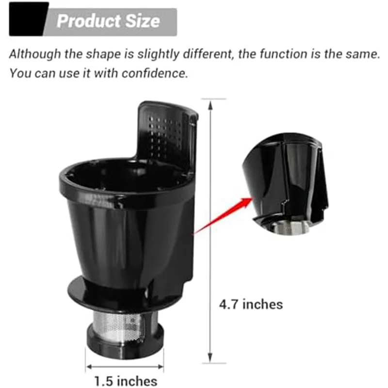 A44F-8006 Vertical Masticating Juicer For Omegae 8006, 8005, 8004, 8003 Juicing Screen Juice Screen Drum