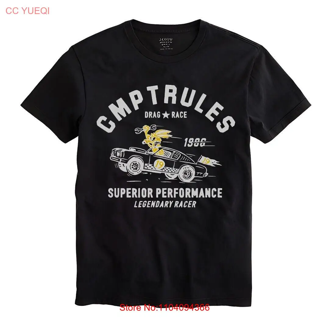 Camiseta CMP Trules Hombre Unisex Camisa Negra Talla S-5XL