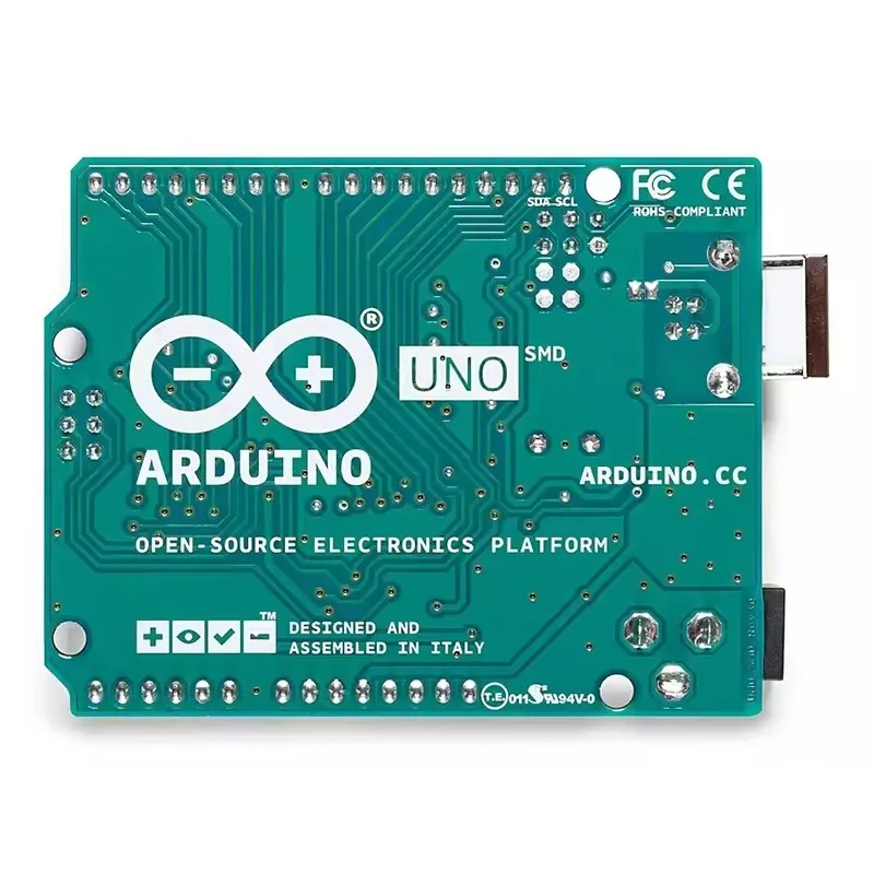 The spot Arduino Uno Rev3 SMD A000073 adopts the ATmega328P-mu development board