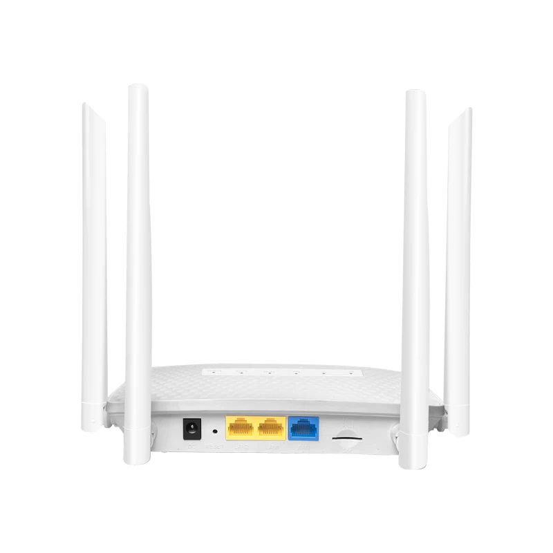 Wobitek 4G Lte Cpe Wifi Router Cat4 300Mbps Draadloze Router Ontgrendeld 4G Lte Sim Wifi Router Met Externe Antenne Wan/Lan