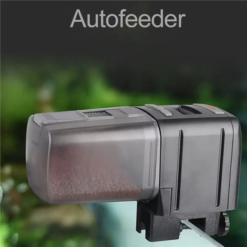 A96K-Aquarium Automatic Fish Tank Feeder Battery Not Included Programmable Dosing System For Fishes