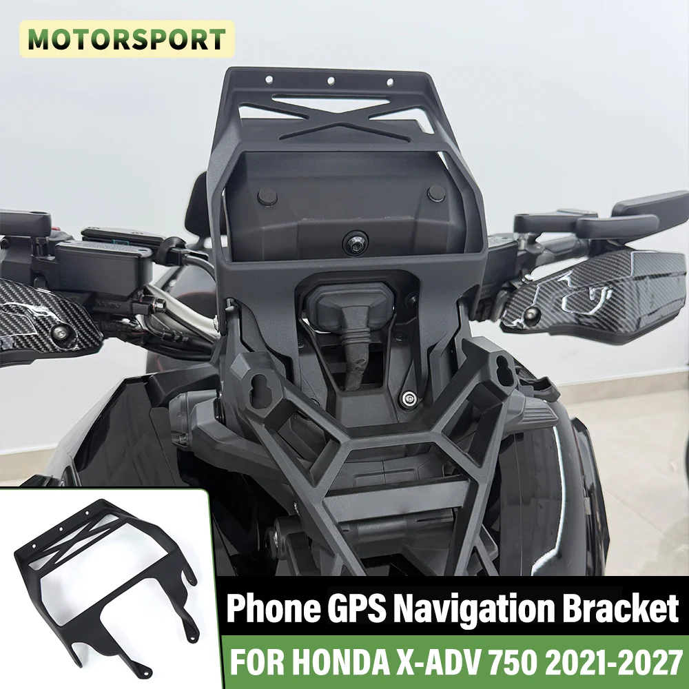 Motorcycle Phone Navigation GPS Holder Support Dash Nav Mount Extension Bracket FOR HONDA X-ADV 750 XADV750 2021-2027 2026 2025