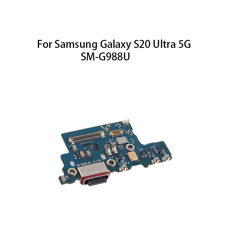 Charging Flex For Samsung Galaxy S20 Ultra 5G / SM-G988U USB Charge Port Jack Dock Connector Charging Board Flex Cable