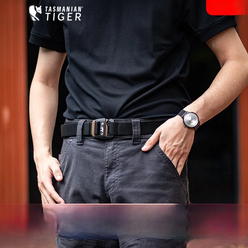 戦術的なアウトドアウエストベルト男性用耐摩耗性クイックリリースナローウエストシール弾性インナーベルトスポーツバッグアクセサリー
